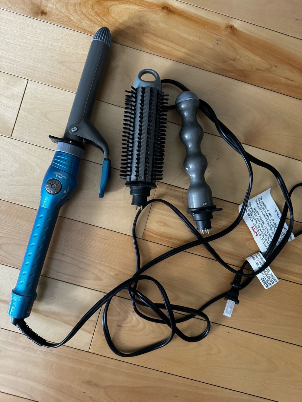 Babyliss Multi-Function Hair Styling Wand with Brush Attachments